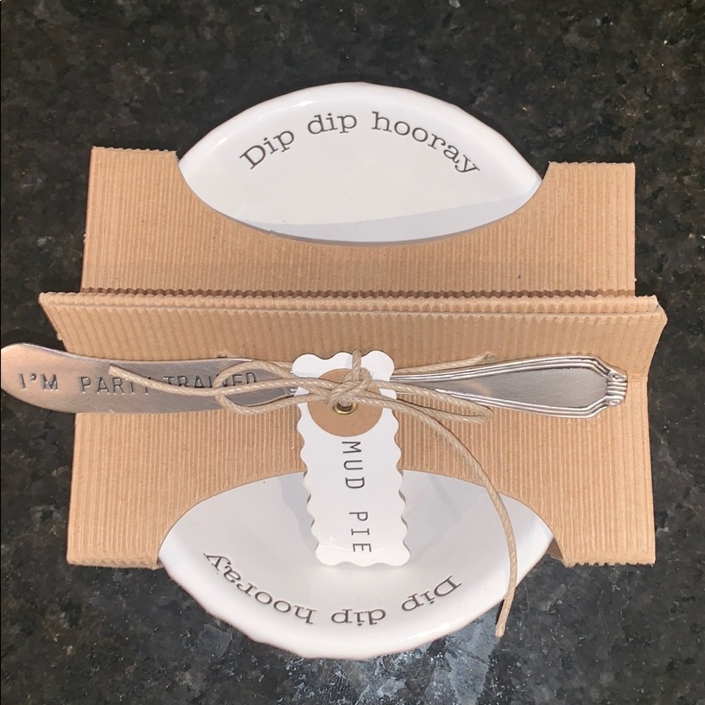 Mud Pie “dip dip horray” dip set